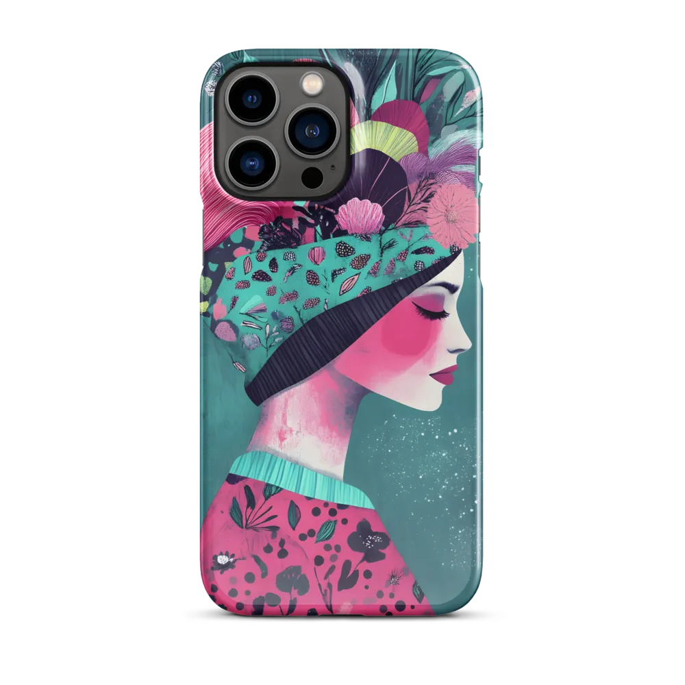 Whimsical Floral Portrait