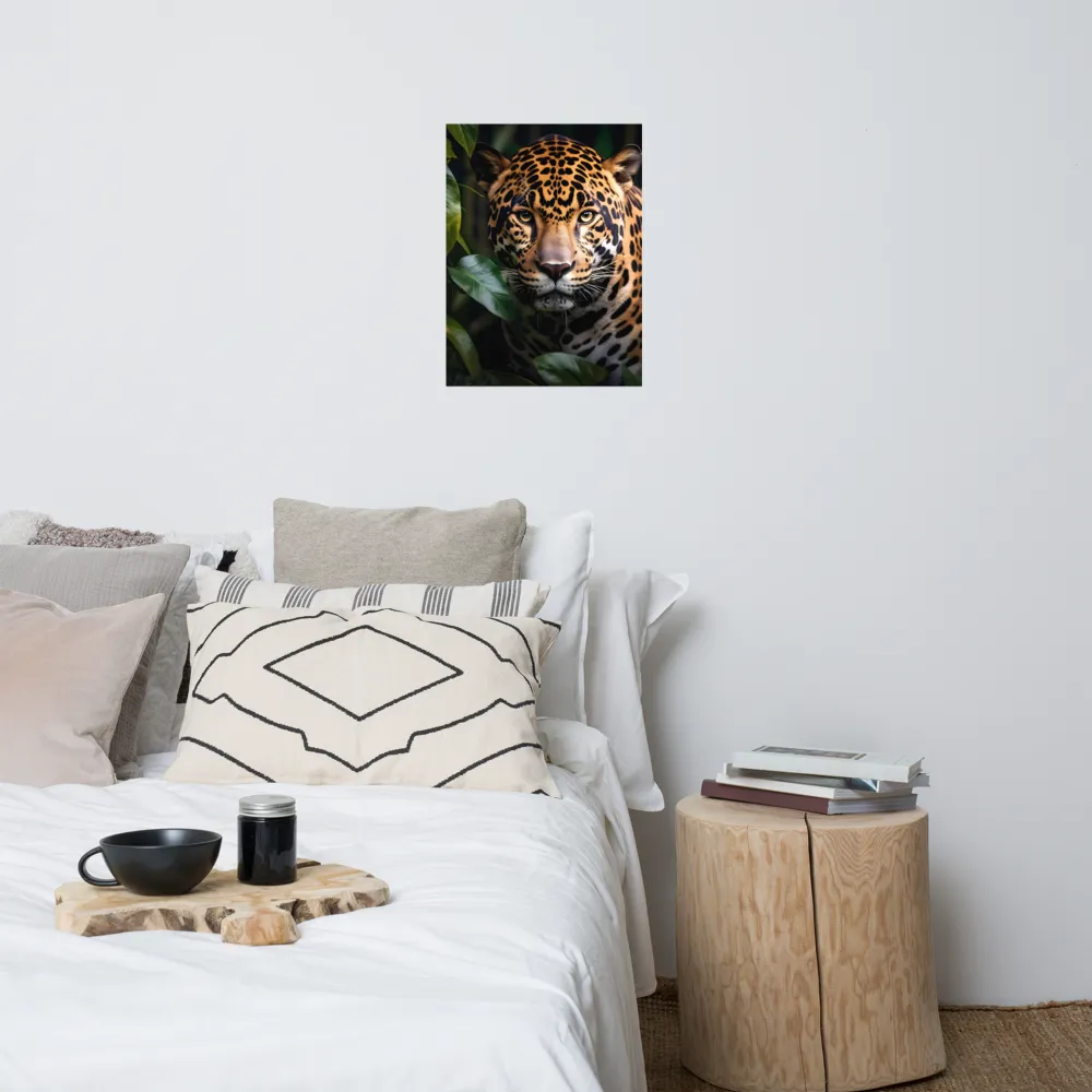 The Intensity of Nature: A Jaguar’s Gaze | Poster | 18″×24″