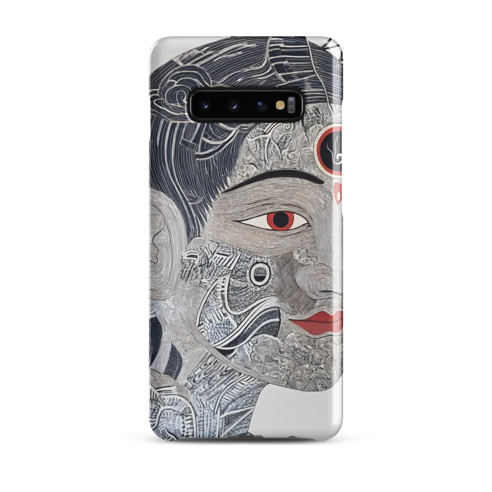 Mystical Identity: A Portrait in Layers | Phone Case |  S10 Plus | Snap Case | Glossy