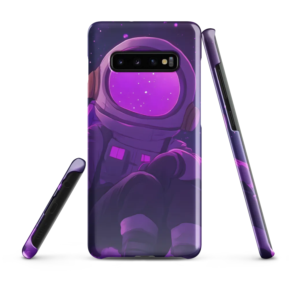 Contemplation in Cosmic Dreams | Phone Case |  S10 Plus | Snap Case | Glossy