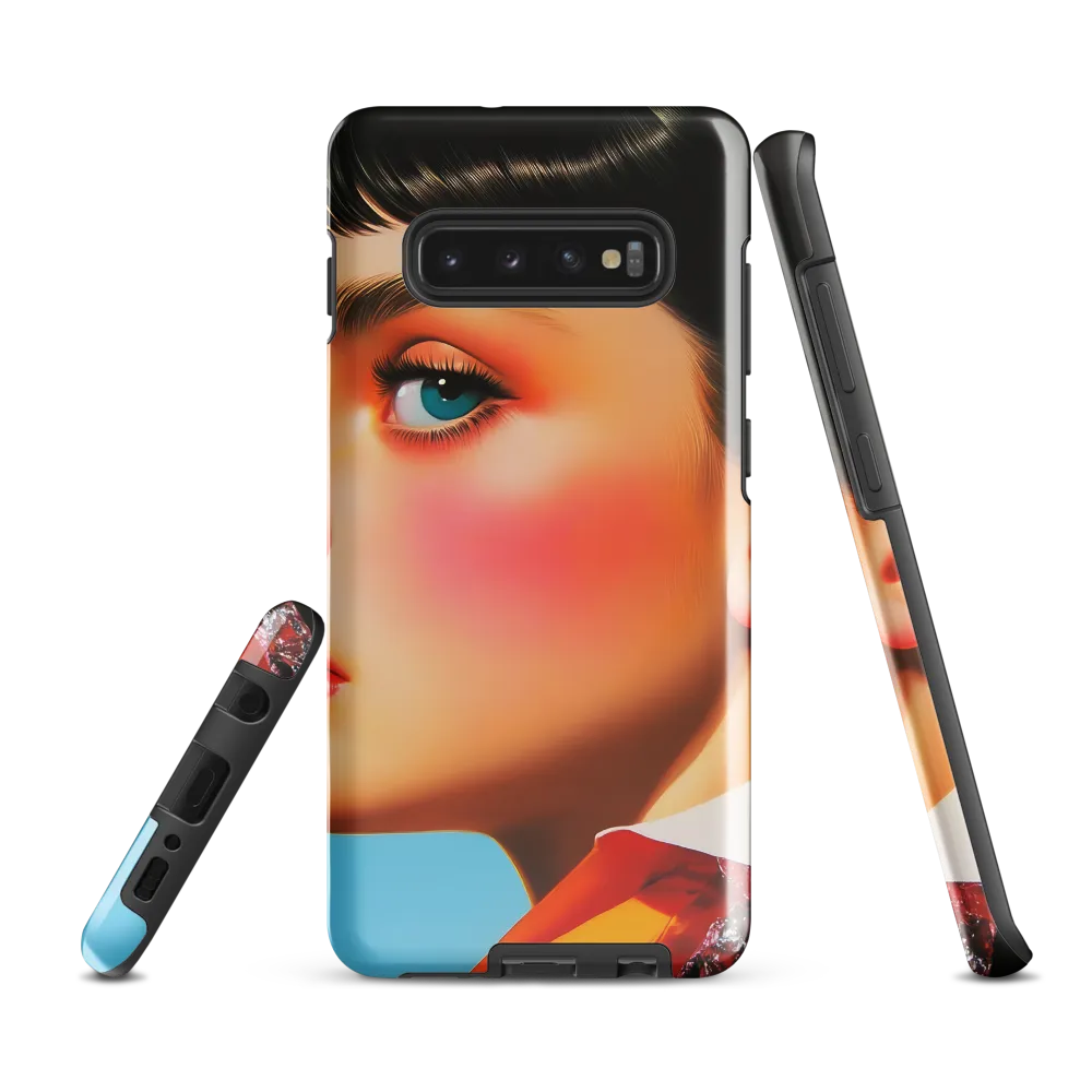 Radiant Elegance | Phone Case |  S10 Plus | Tough Case | Glossy