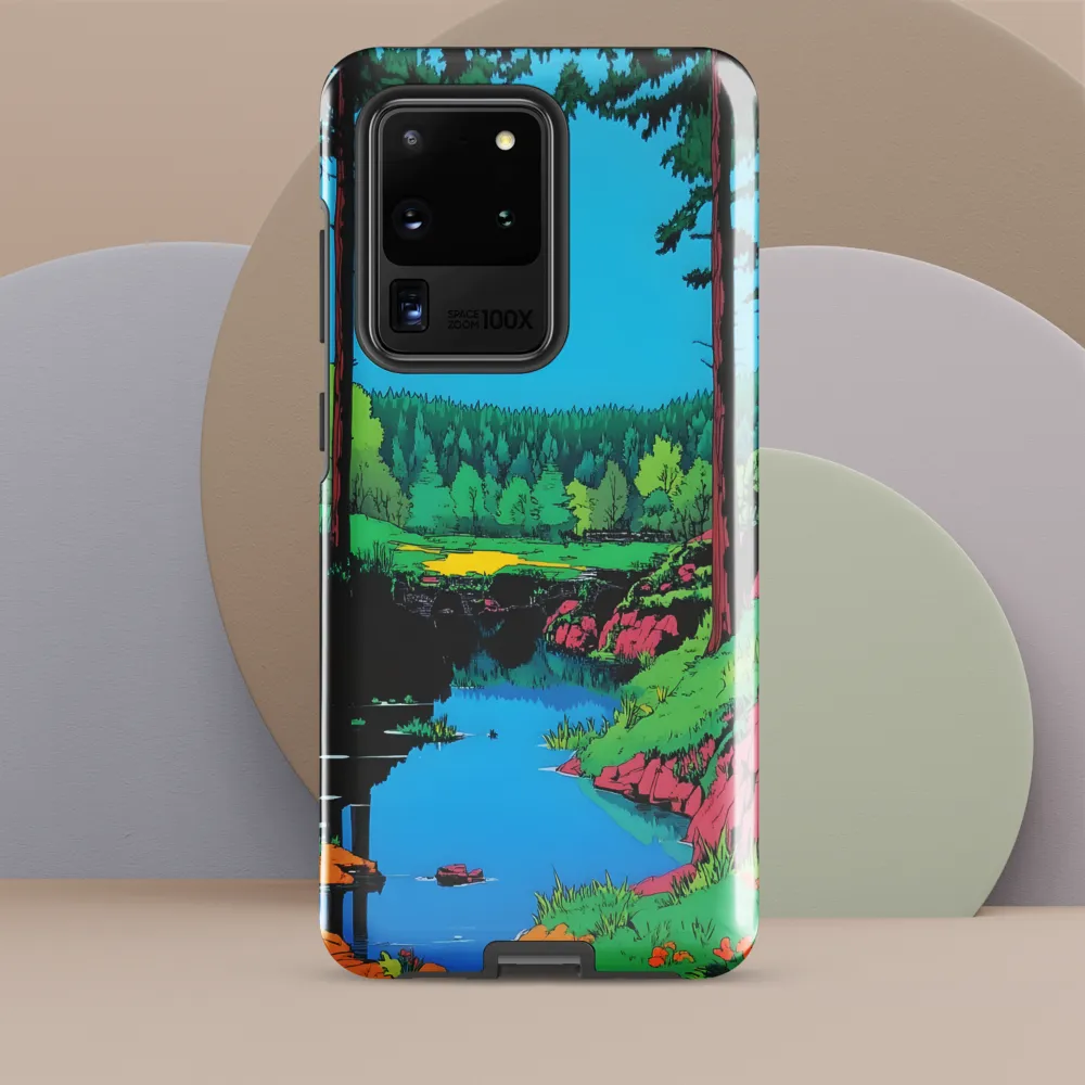Tranquil Reflections: A Vibrant Landscape