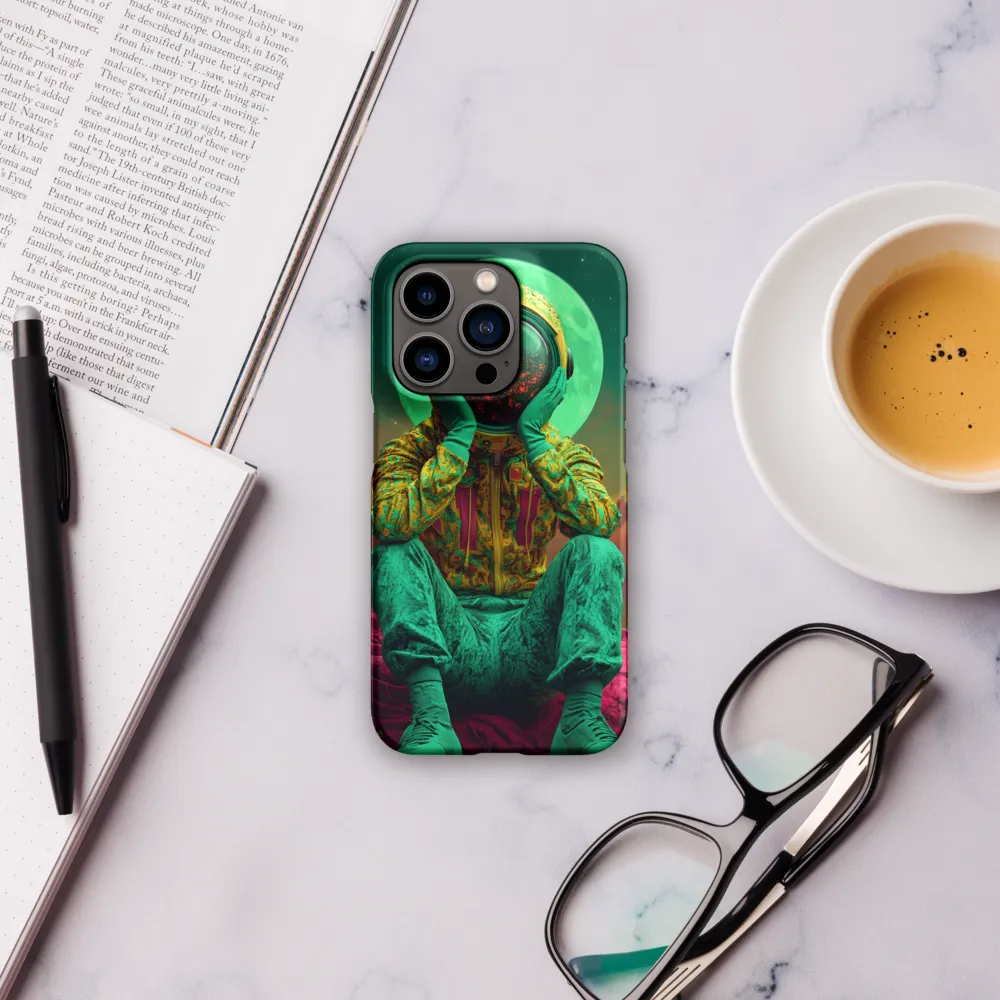 Cosmic Reflection: An Astronaut's Journey | Phone Case |  14 Pro | Snap Case | Matte