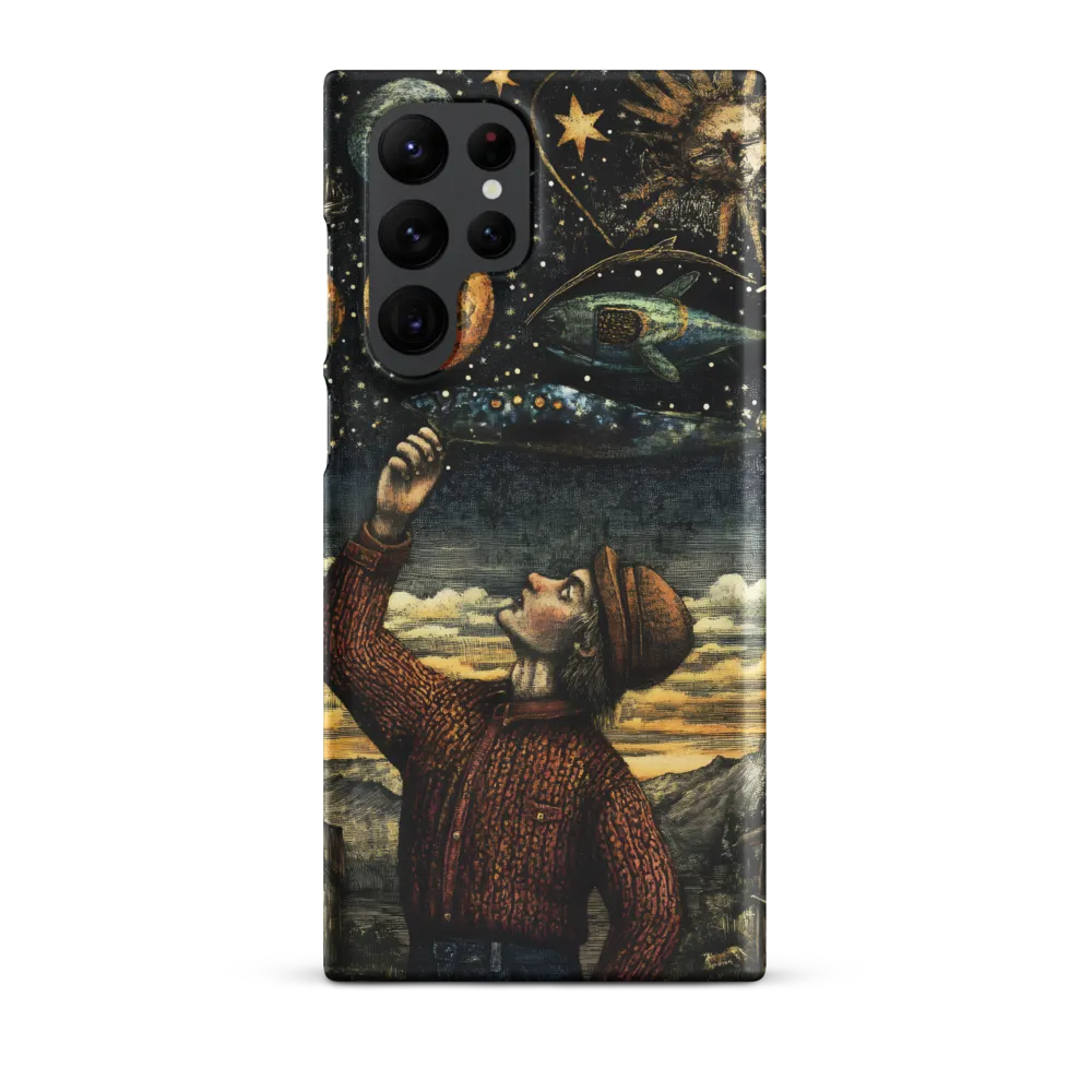 Cosmic Curiosity: A Journey Beyond Earth | Phone Case |  S22 Ultra | Snap Case | Matte