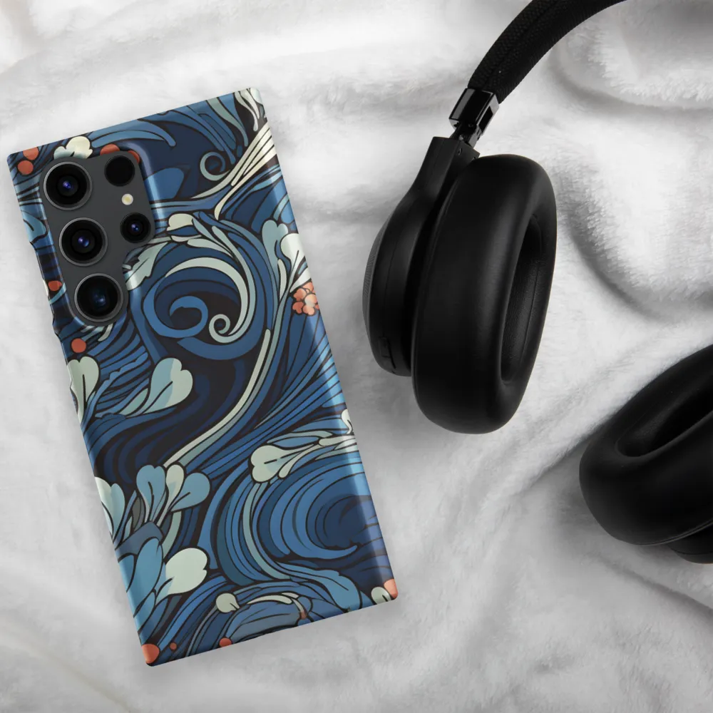 Nature's Elegance: An Oceanic Tapestry | Phone Case |  S23 Ultra | Snap Case | Matte