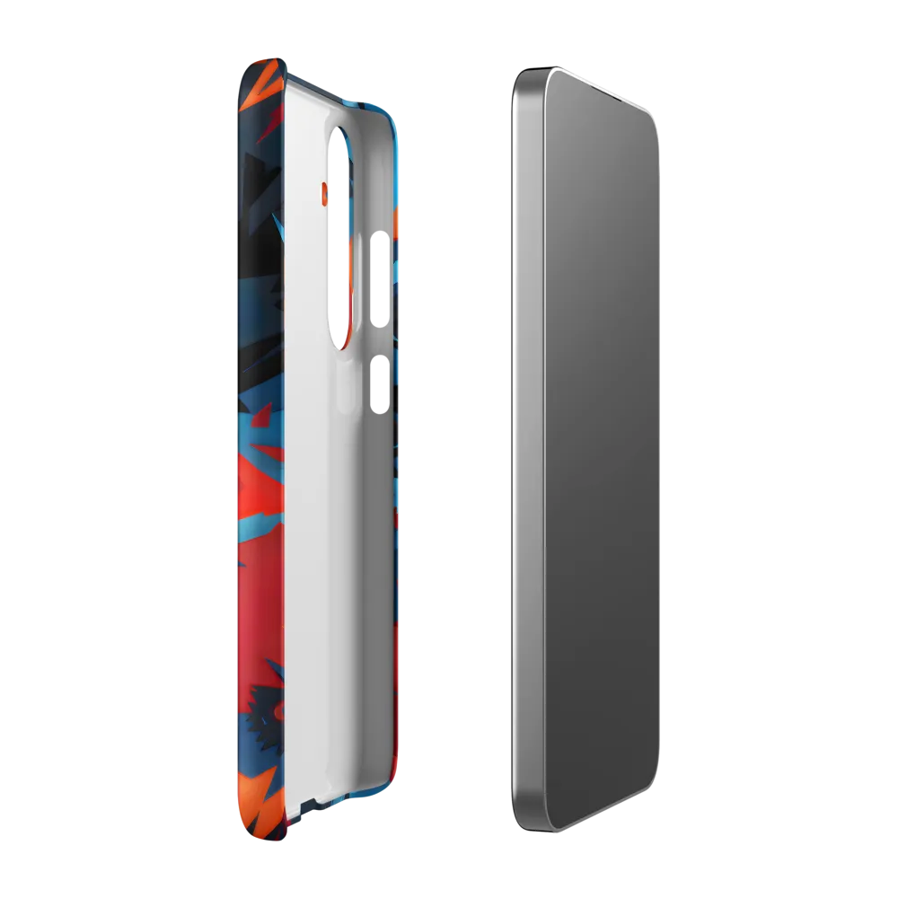 Vivid Aura of the Wolf | Phone Case |  S24 Plus | Snap Case | Matte