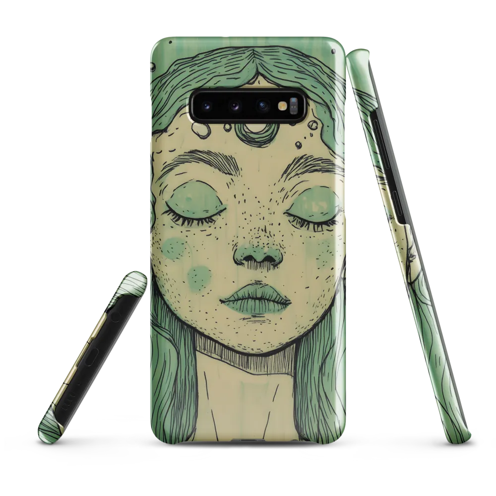 Beneath the Surface | Phone Case |  S10 Plus | Snap Case | Glossy