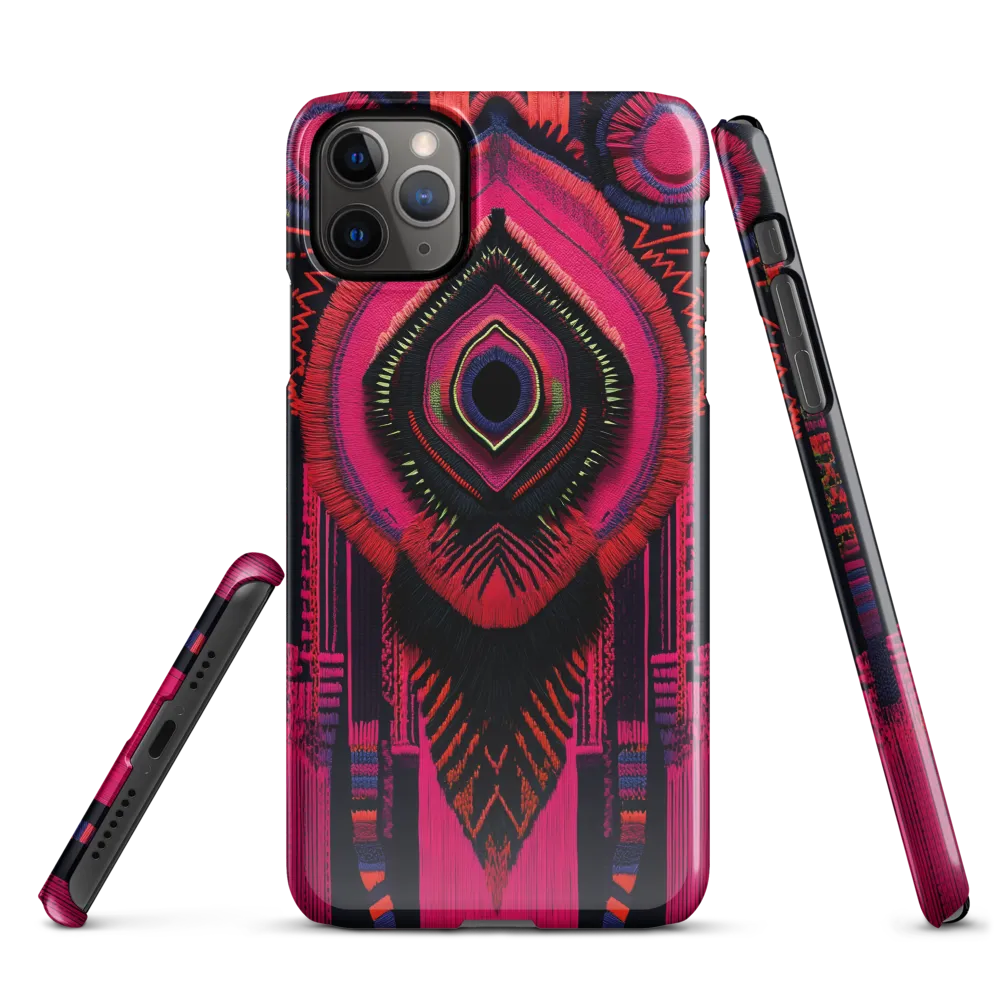 Mystic Mandala in Thread | Phone Case |  11 Pro Max | Snap Case | Glossy