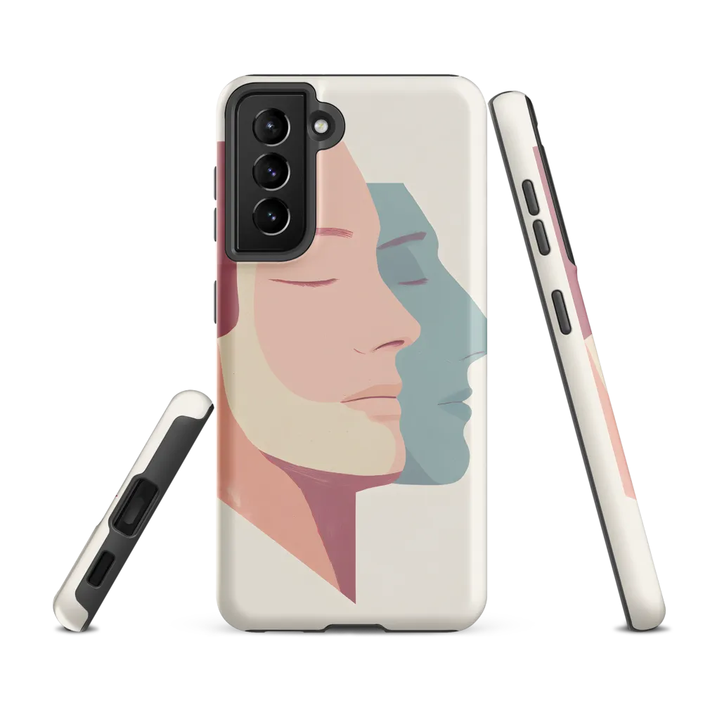 Dual Facets of Serenity | Phone Case |  S21 FE | Tough Case | Matte