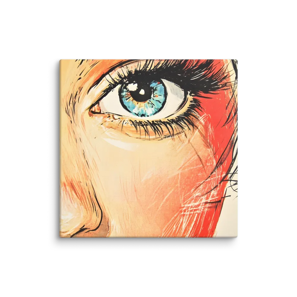 Gaze of Emotion | Canvas | 26″×26″