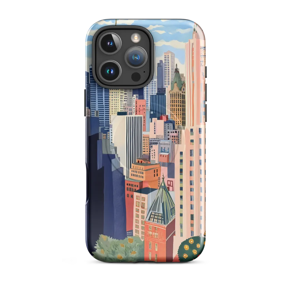 Vibrant City Dreams | Phone Case |  16 Pro Max | MagSafe® Tough Case | Glossy