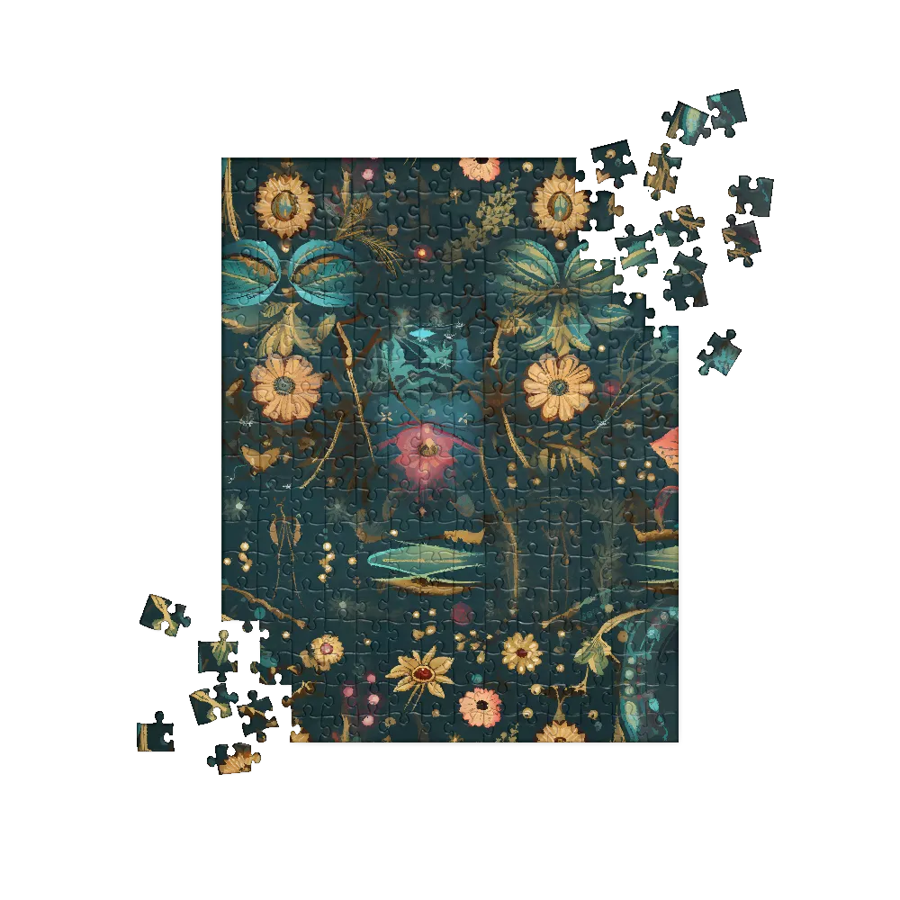 Whimsy in Flora: An Art Nouveau Journey