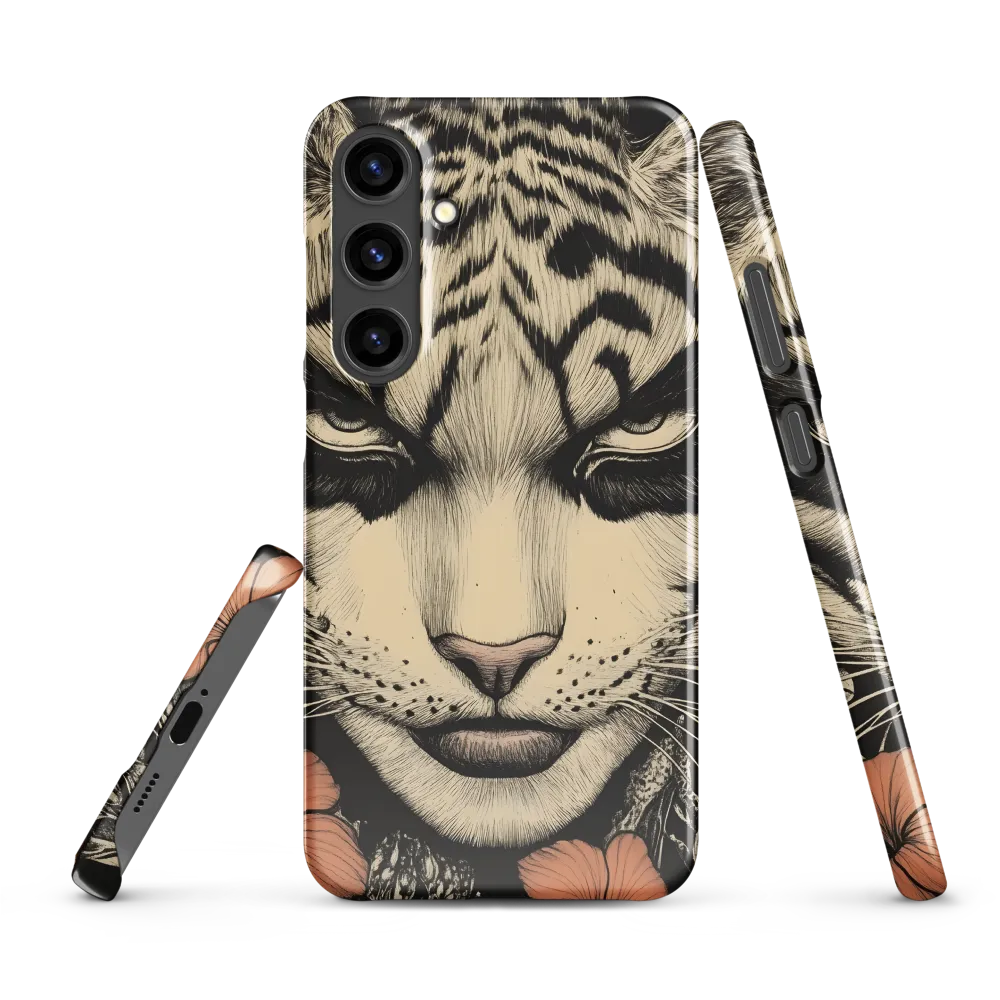 Feline Majesty: The Human-Leopard Connection | Phone Case |  S24 Plus | Snap Case | Glossy