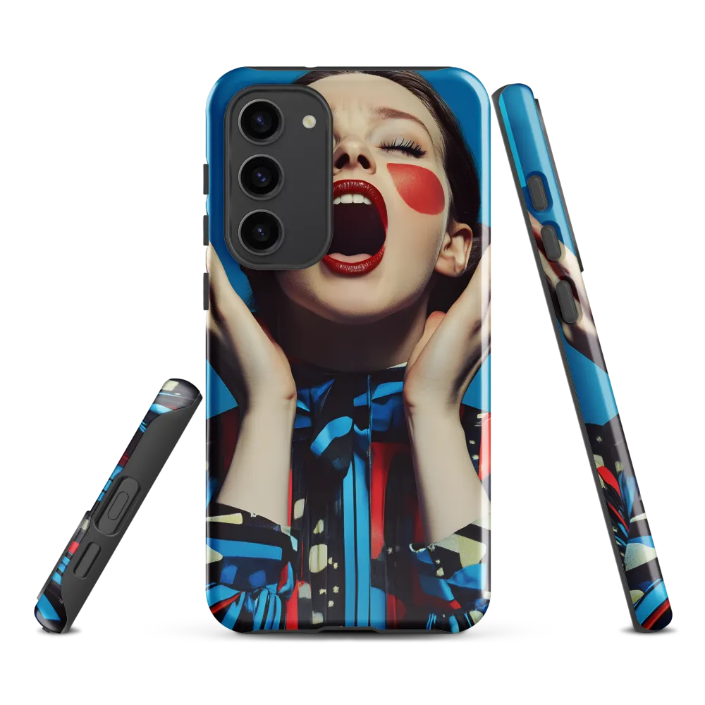 Echoes of Expression | Phone Case |  S23 Plus | Tough Case | Glossy