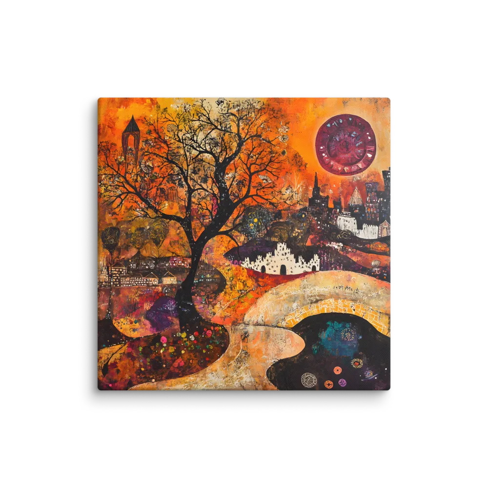 Whispers of an Enchanted Evening | Canvas | 37″×37″