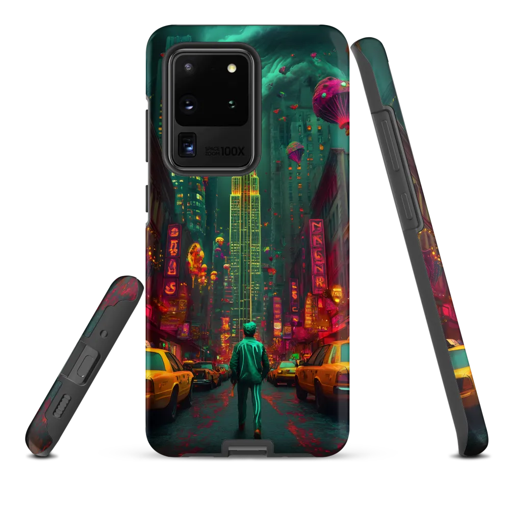 Neon Dreams: A Surreal Urban Journey