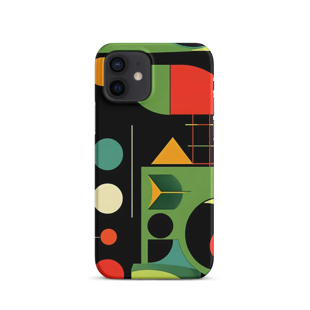 Geometric Harmony | Phone Case |  12 | Snap Case | Matte