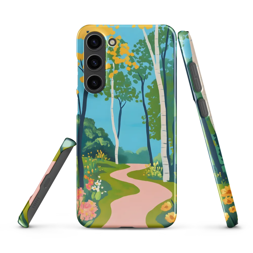 The Winding Path of Nature | Phone Case |  S23 Plus | Snap Case | Glossy