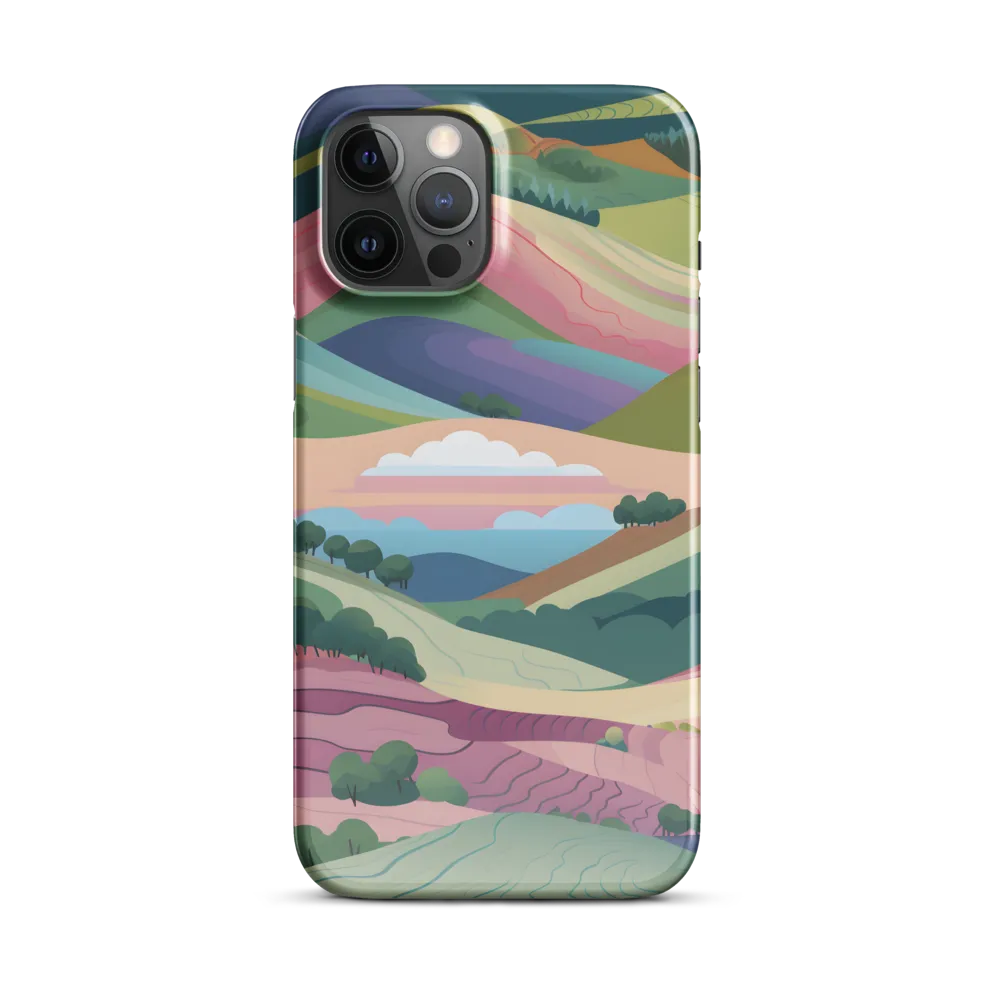 Harmonious Hills | Phone Case |  12 Pro Max | Snap Case | Glossy