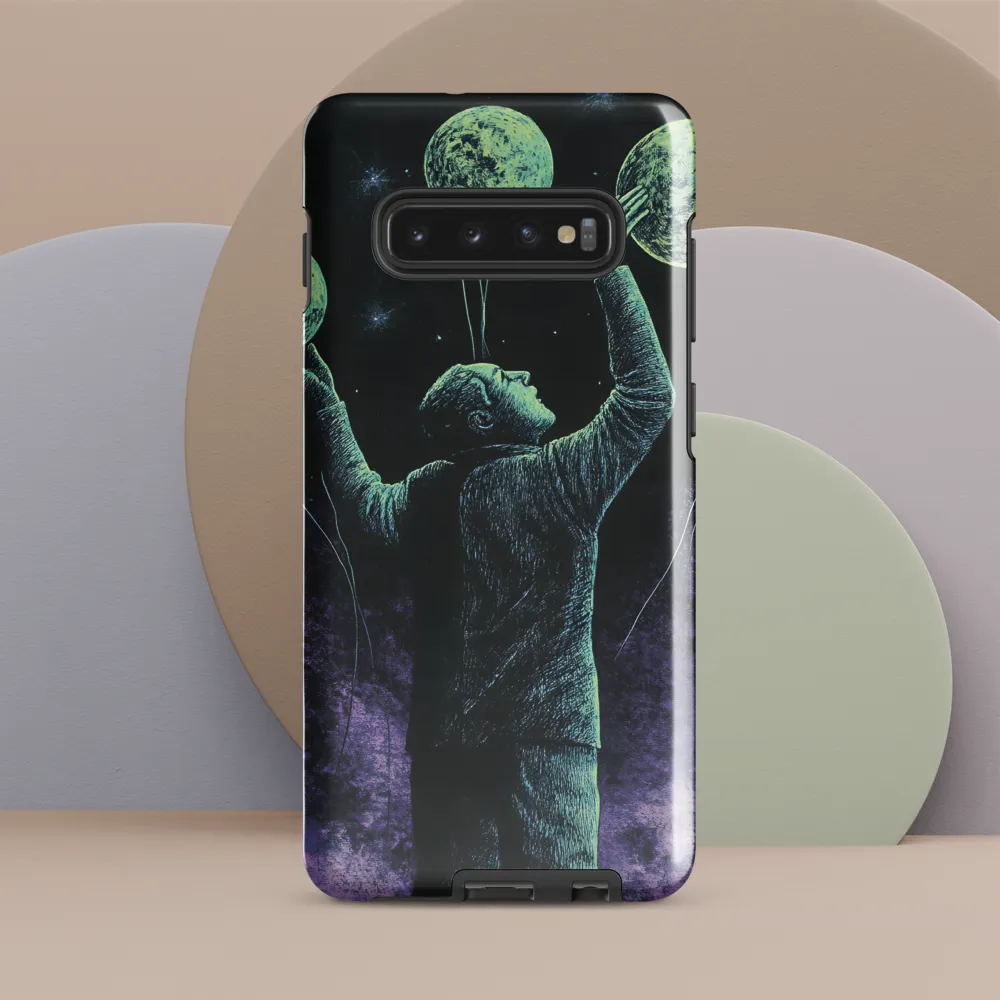 Reaching for the Moons | Phone Case |  S10 Plus | Tough Case | Glossy