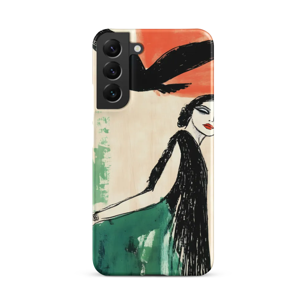 Elegance in Flight | Phone Case |  S22 Plus | Snap Case | Matte