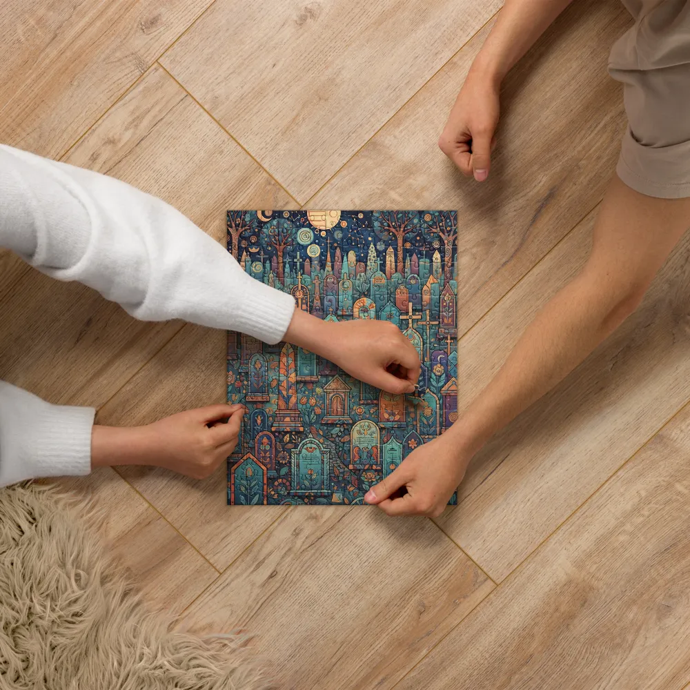 Moonlit Memorial 
 Jigsaw Puzzle