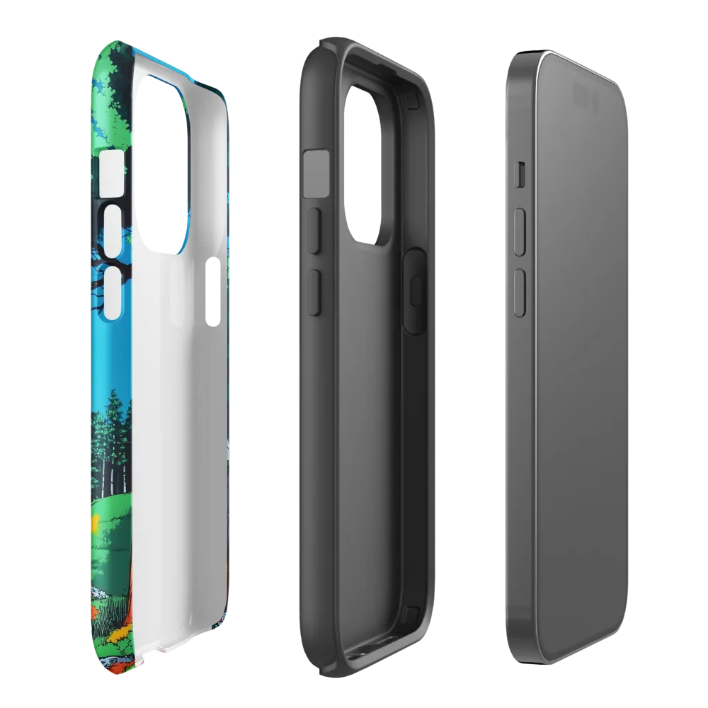 Serenity in Nature | Phone Case |  14 Pro | Tough Case | Glossy