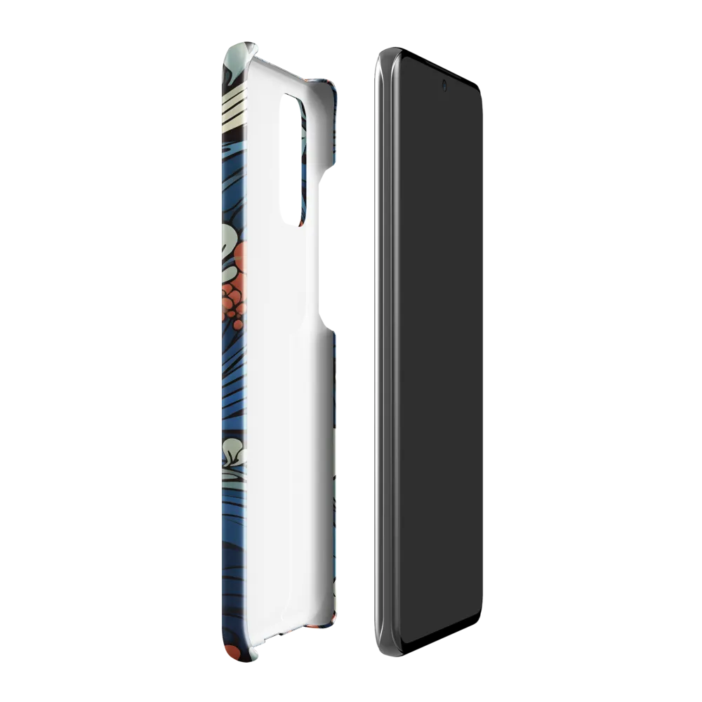 Nature's Elegance: An Oceanic Tapestry | Phone Case |  S20 Plus | Snap Case | Glossy