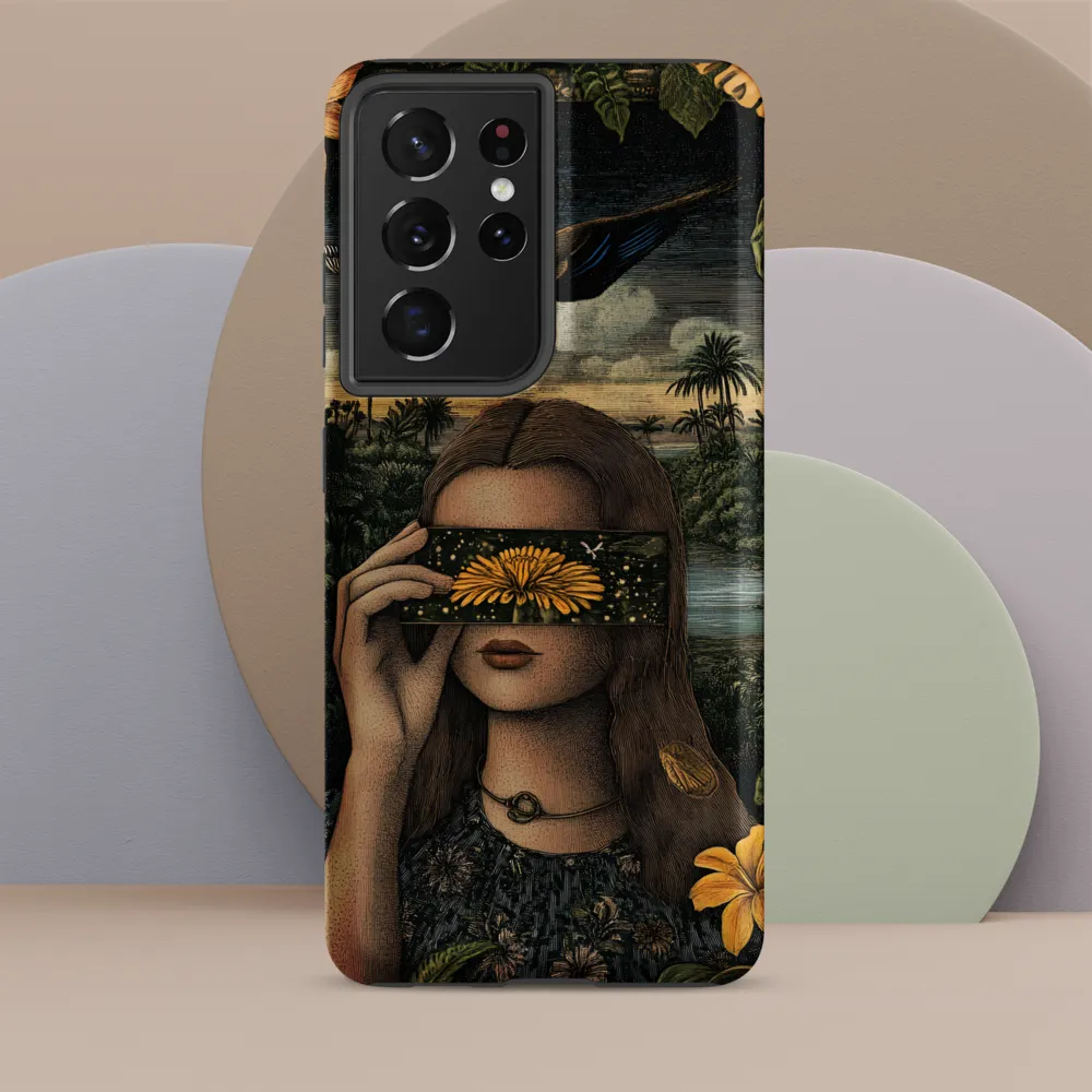 Veil of Nature: A Surreal Embrace
