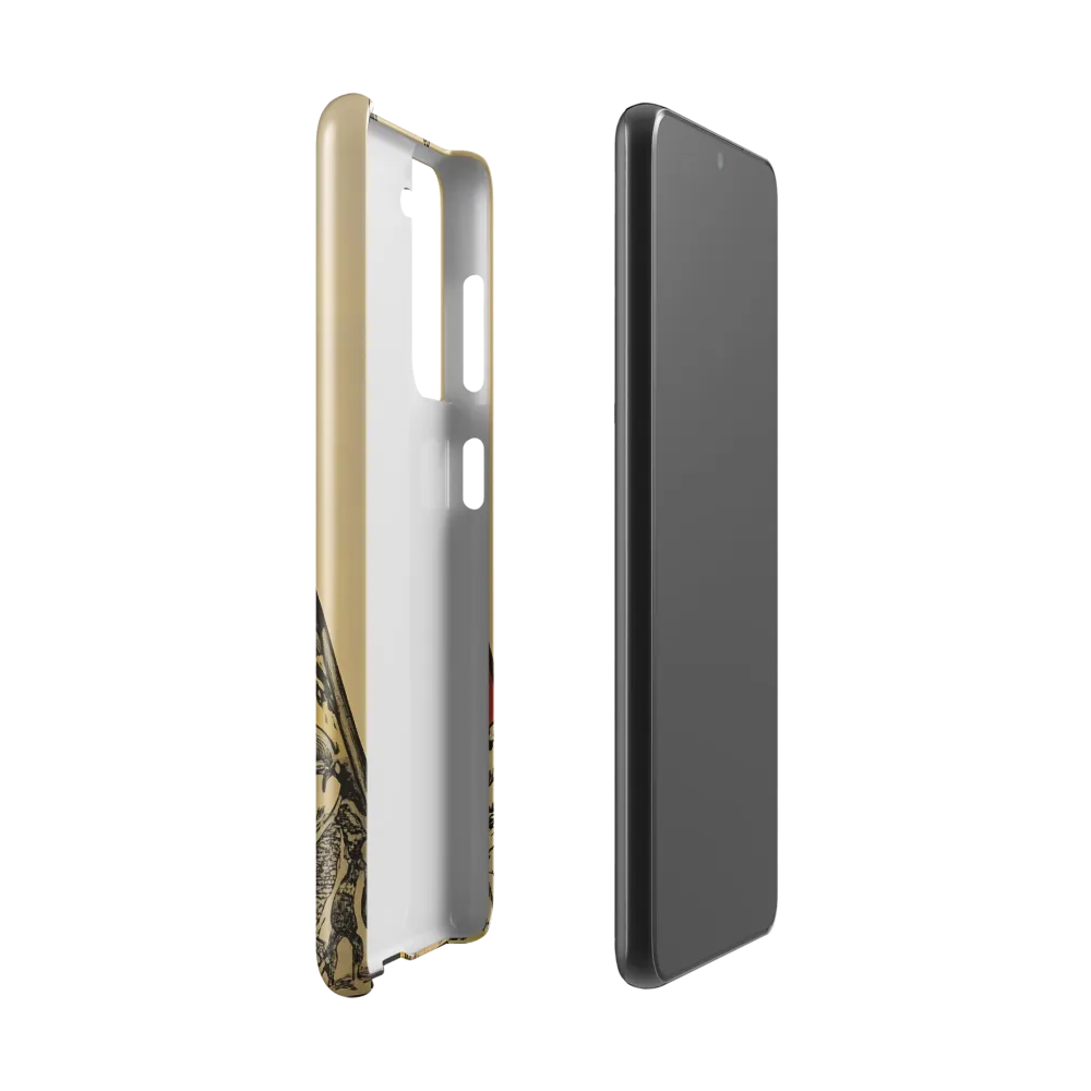 Mystical Cloak of Symbols | Phone Case |  S21 | Snap Case | Glossy