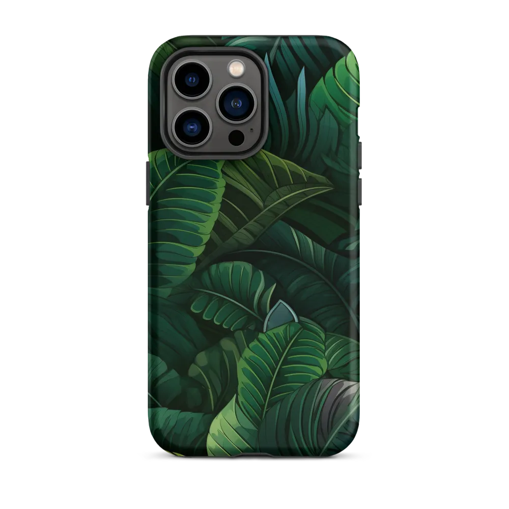 Lush Canopy: A Tropical Foliage Study
