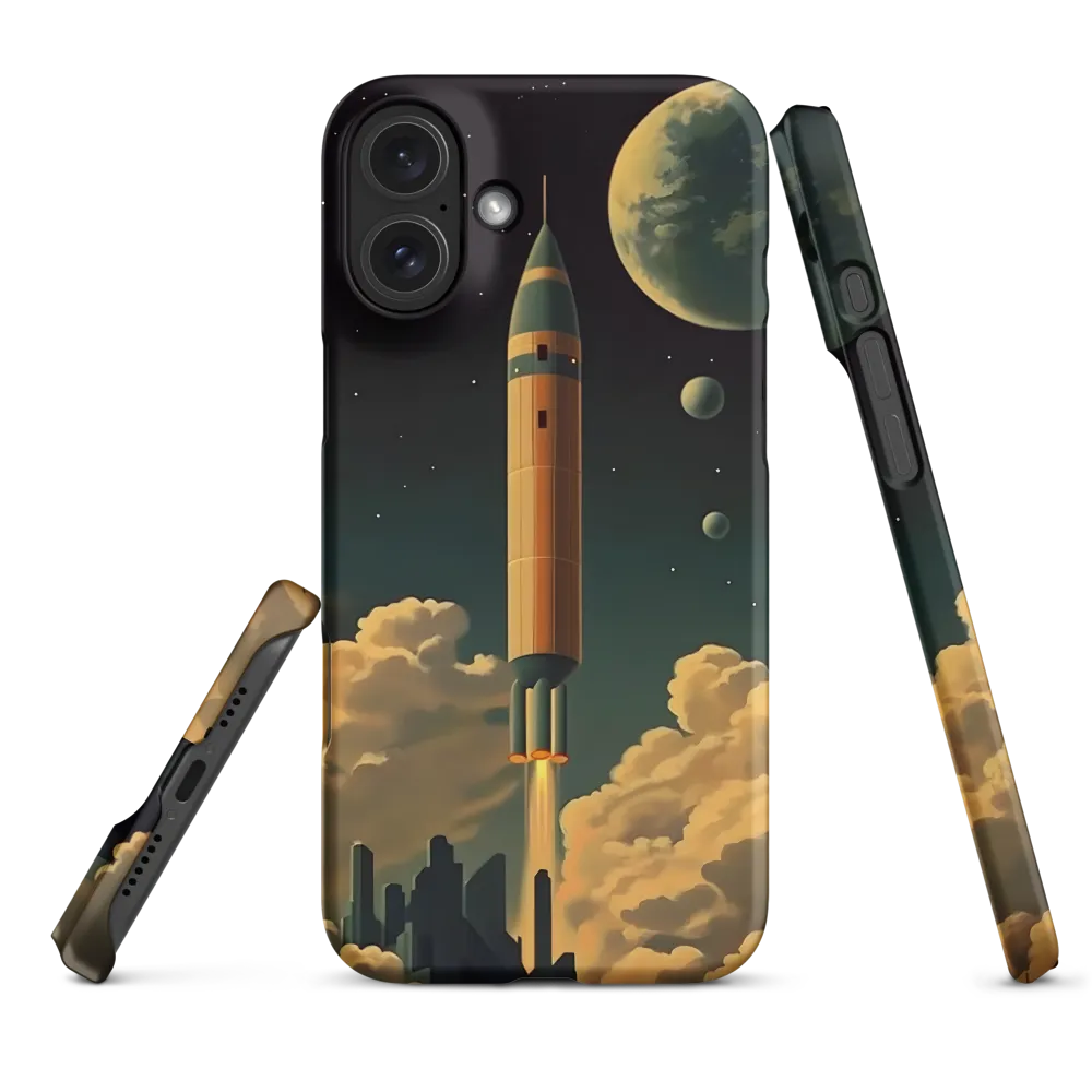 Journey Through the Cosmic Frontier | Phone Case |  16 Plus | Snap Case | Matte