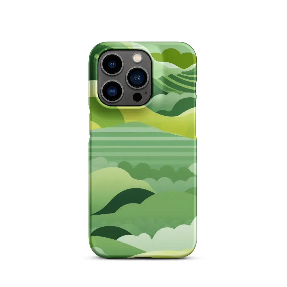 Tranquility in Green Waves