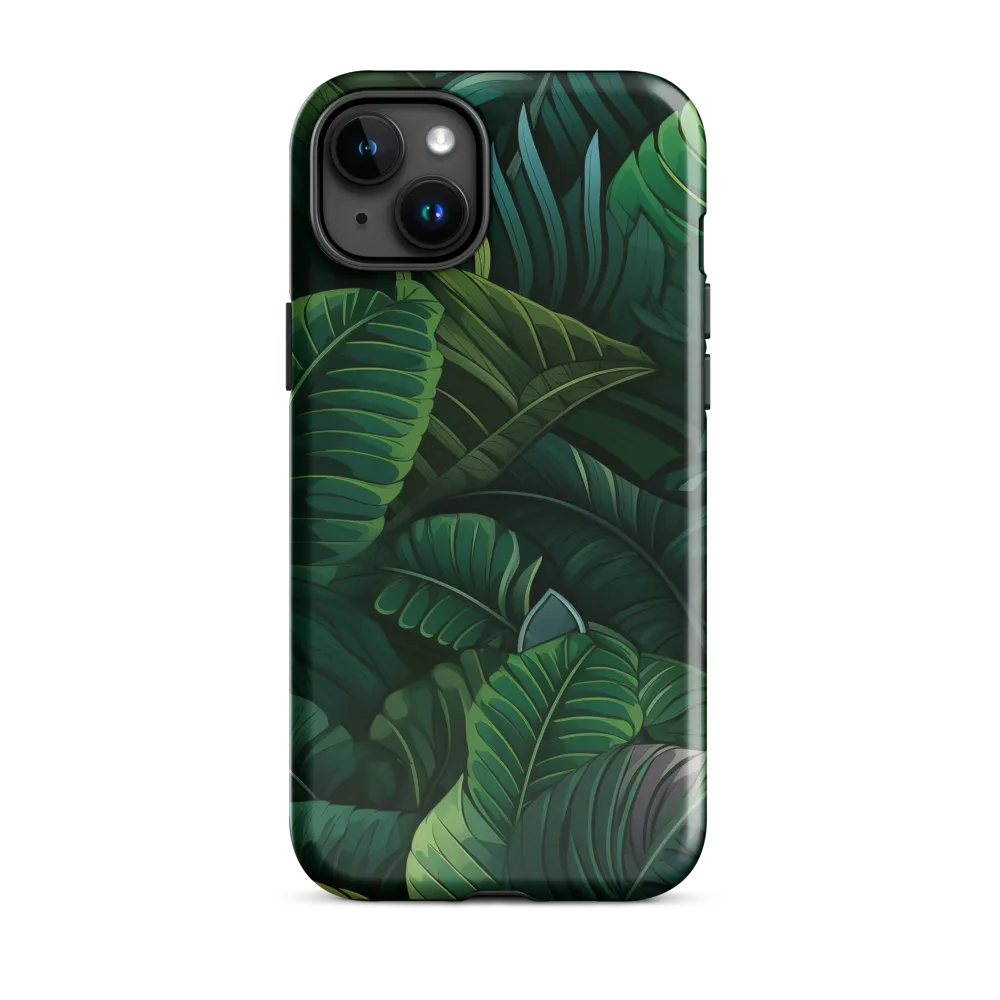 Lush Canopy: A Tropical Foliage Study