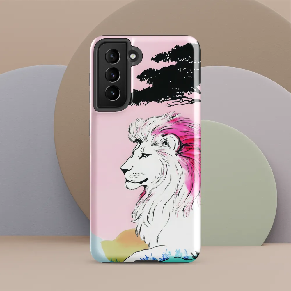 Serene Majesty: A Lion's Profile