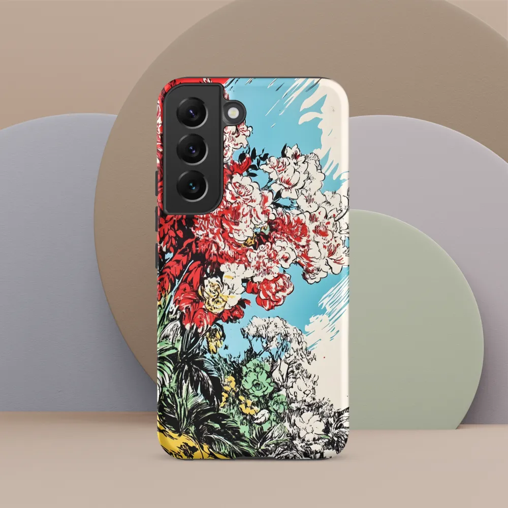 Floral Symphony in Bold Colors