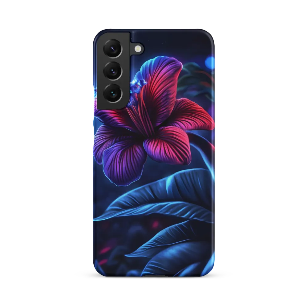 Illuminated Serenity: The Surreal Blossom
