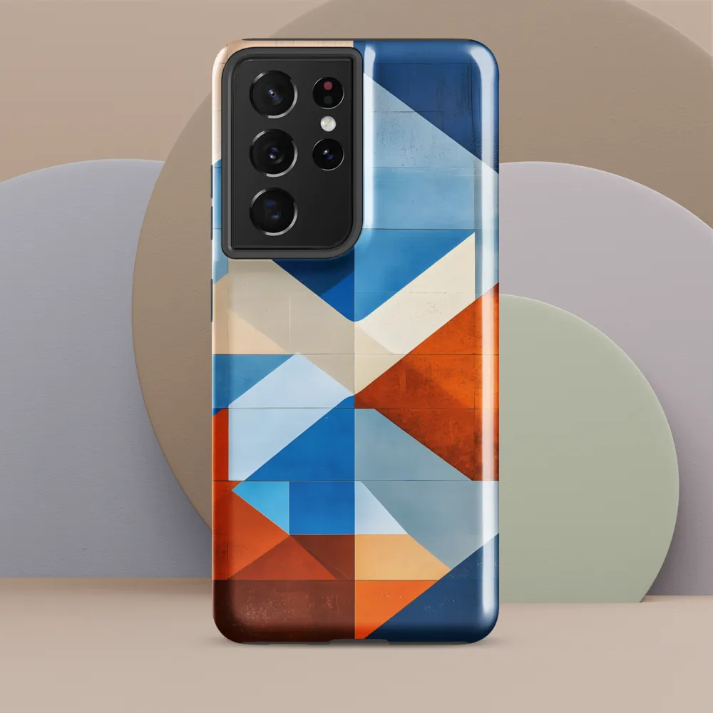 Geometric Harmony: A Vibrant Landscape