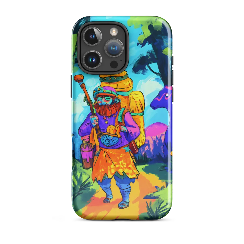 Journey Through a Whimsical Forest | Phone Case |  16 Pro Max | Tough Case | Glossy