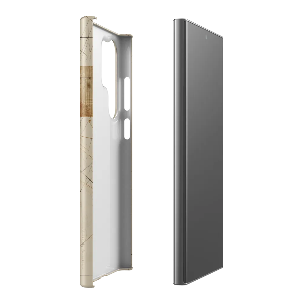 Elegance in Lines | Phone Case |  S23 Ultra | Snap Case | Matte