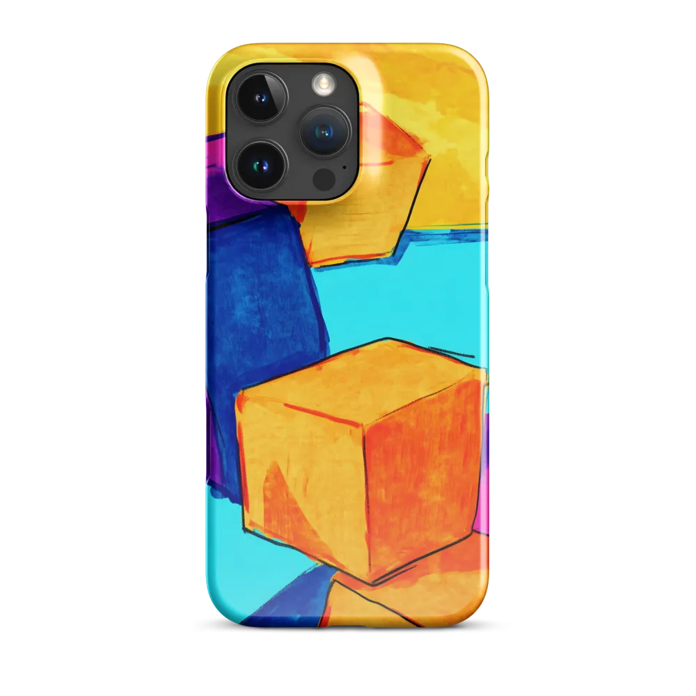 Playful Cubes in Vibrant Harmony