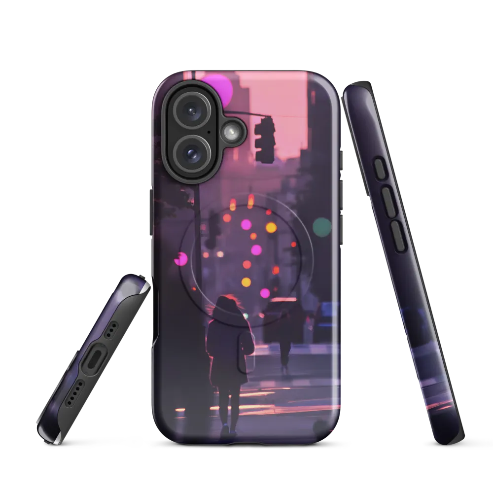 City Silhouettes at Dusk | Phone Case |  16 | MagSafe® Tough Case | Glossy