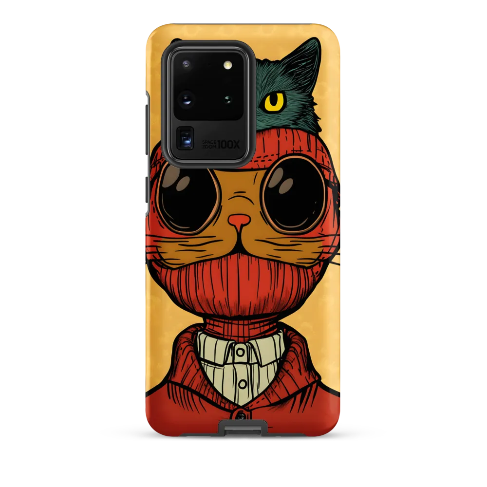 Whimsical Fusion: Cat and Human