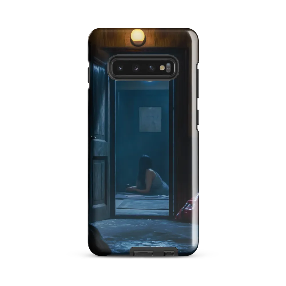 Whispers of Solitude | Phone Case |  S10 Plus | Tough Case | Glossy