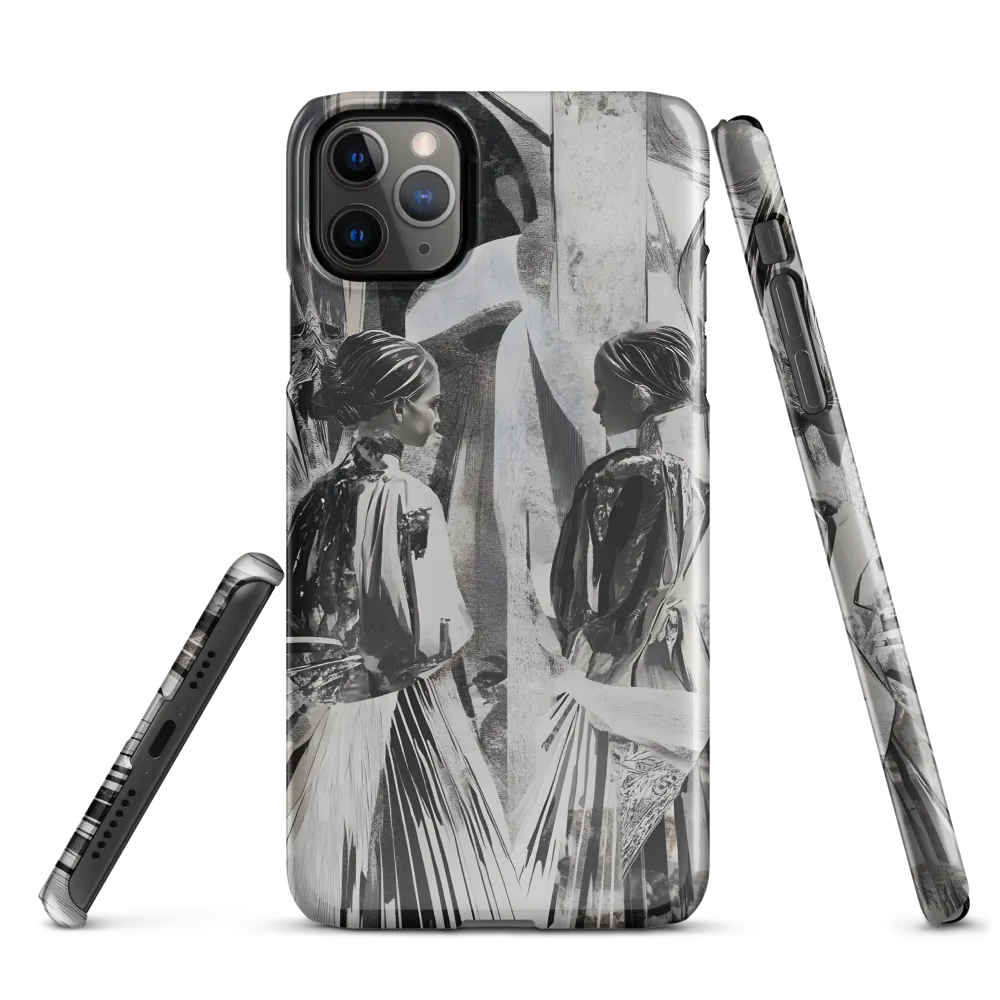 Reflections in Monochrome | Phone Case |  11 Pro Max | Snap Case | Glossy