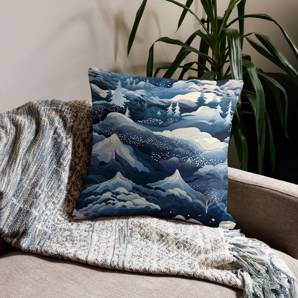 Whispers of Winter | Pillow & Pillow Case | Multiple Sizes