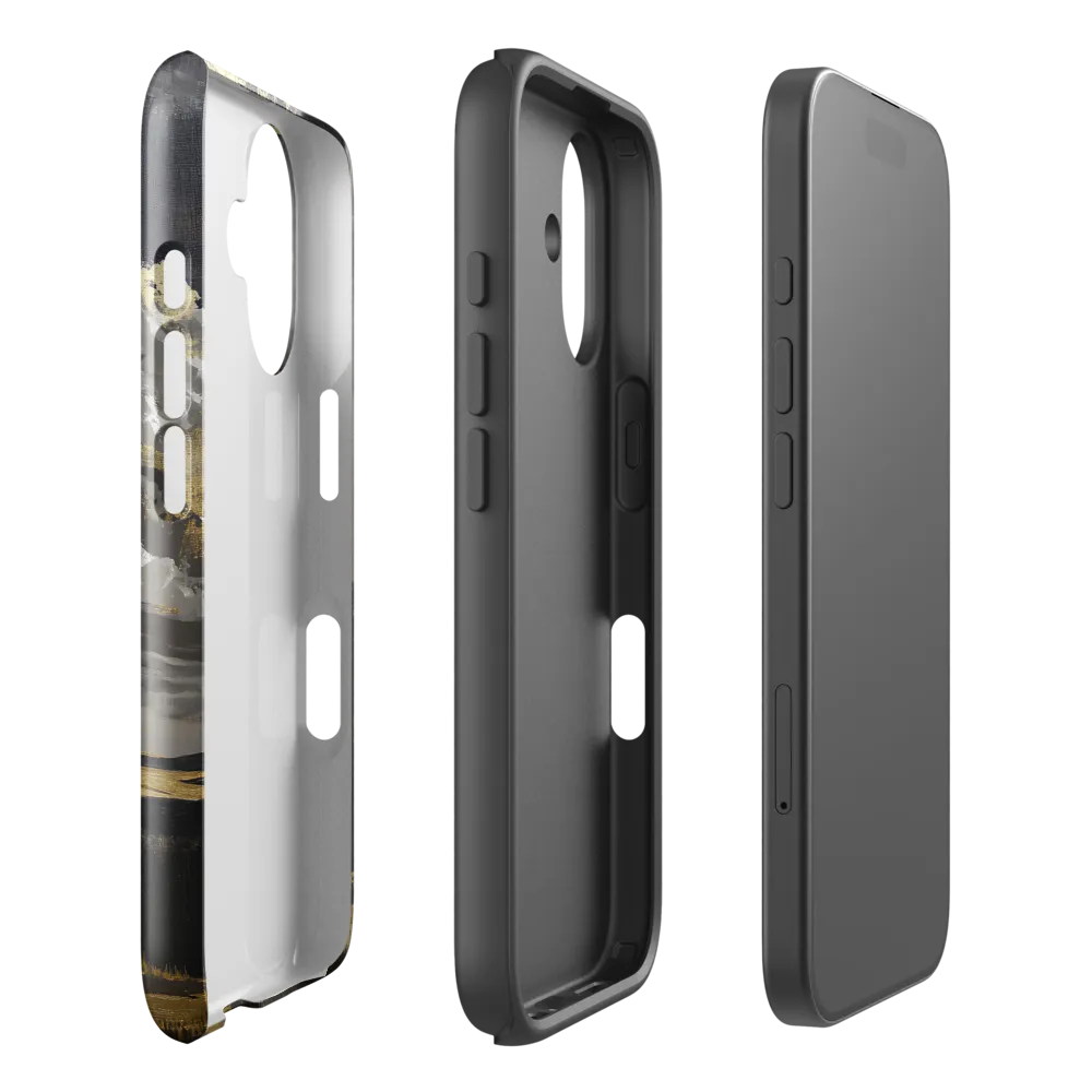 Golden Serenity in a Dramatic Sky | Phone Case |  16 | Tough Case | Glossy