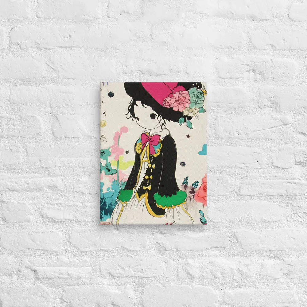 Whimsical Garden Reverie | Canvas | 12″×16″