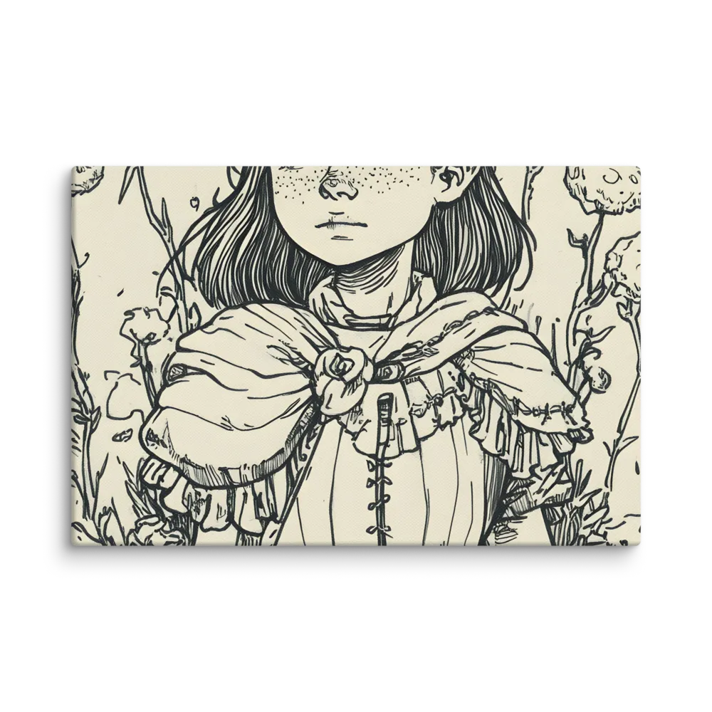 A Young Guardian of Nature | Canvas | 12″×18″