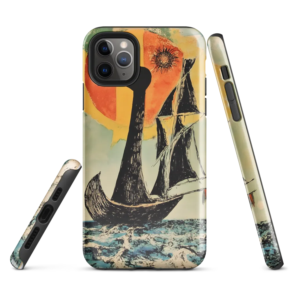 Sailing into the Surreal | Phone Case |  11 Pro Max | Tough Case | Glossy